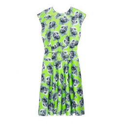 探寻Lyn Devon风格 绿色花朵图案连衣裙的时尚魅力与相似单品推荐